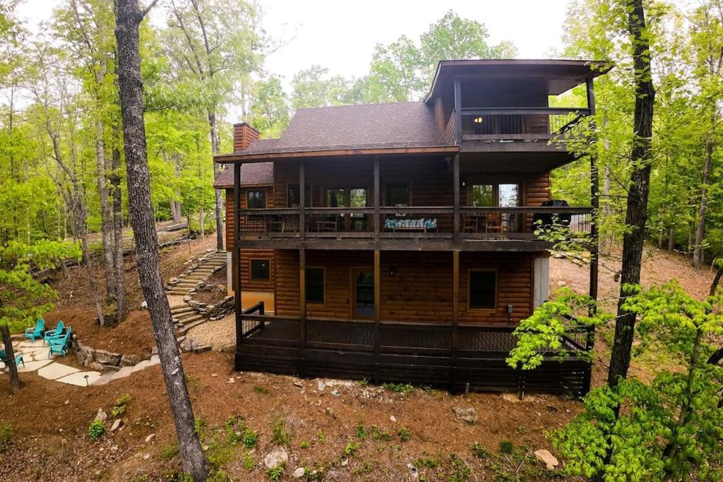 Luxe Family Cabin 8 Min To Downtown Blue Ridge Exterior photo