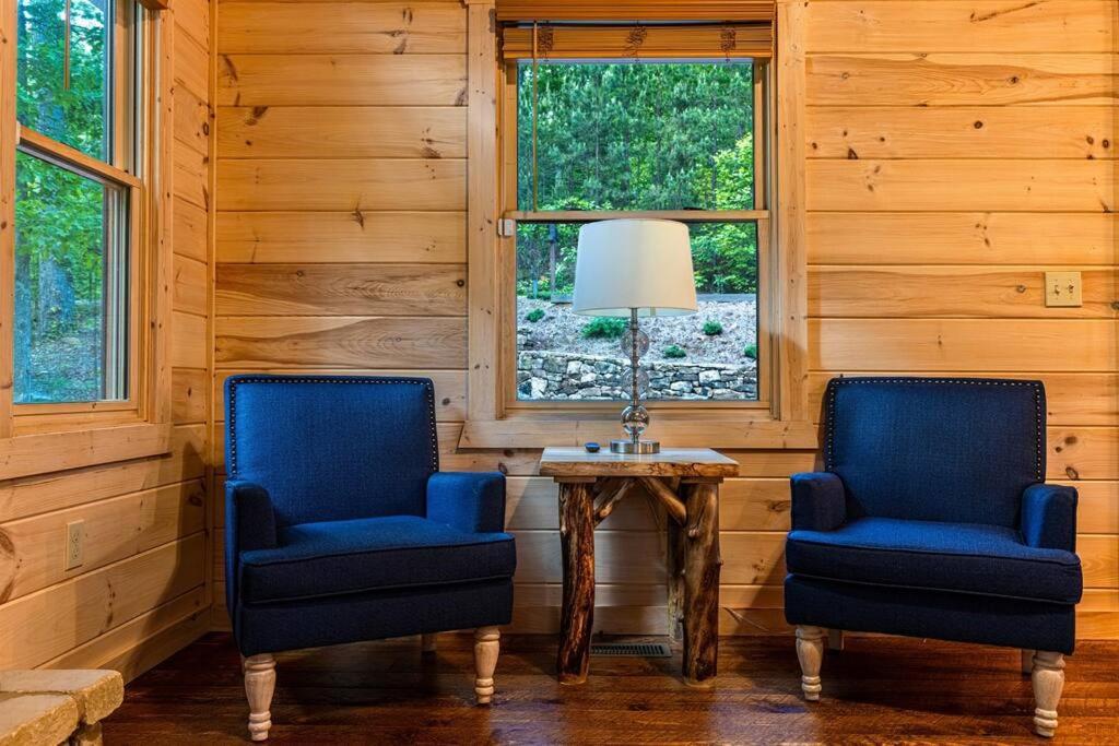 Luxe Family Cabin 8 Min To Downtown Blue Ridge Exterior photo